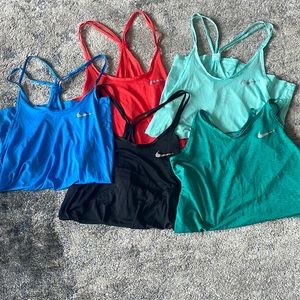 Bundle of 5 nike workout tanks